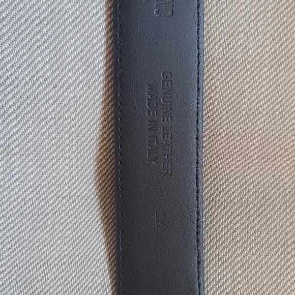 Moschino Croc leather belt Sz. 44 Belts